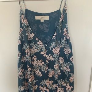 Loft Floral Tank Top